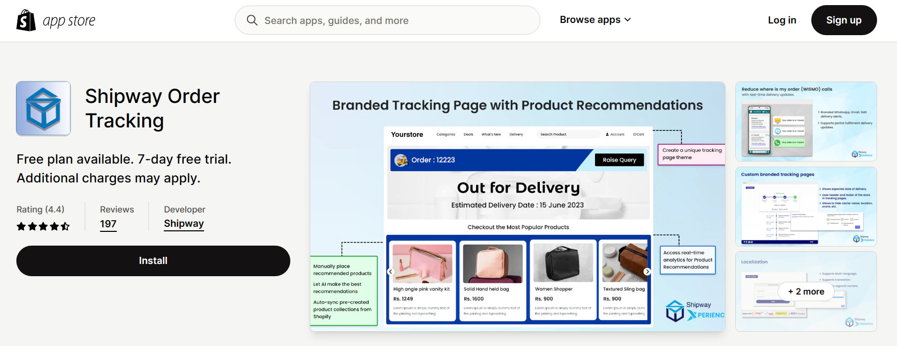 tracking app shopify